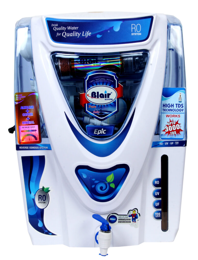 EPIC HIGH TDS RO+UV+UF+TDS +COPPER+ALKALINE Water Purifier